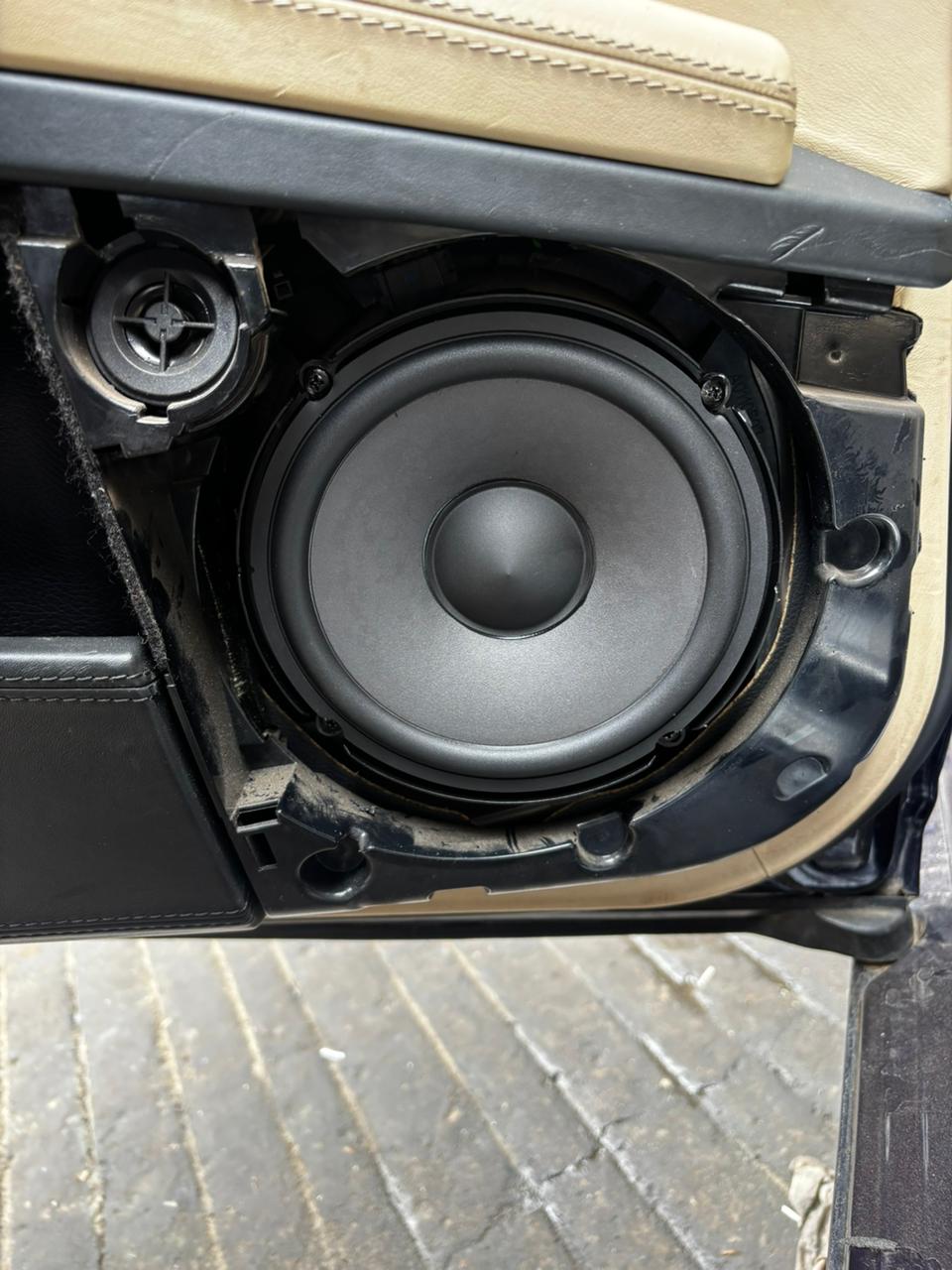 Component speaker install